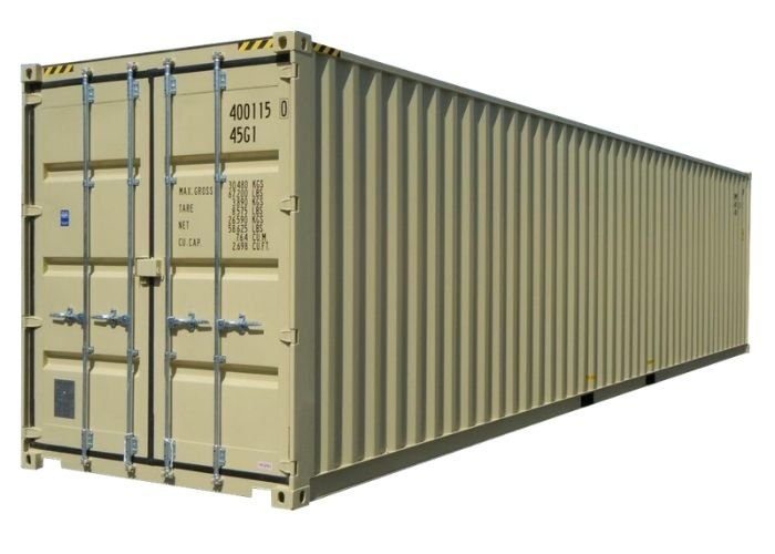 Jauni 40ft high cube konteineri